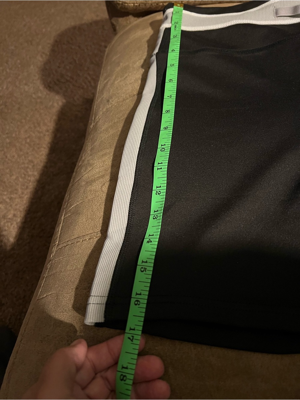 Jessica Simpson Black Active Top with White Logo - Picture 4 of 4